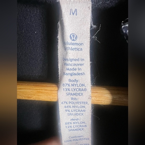 Lululemon post gravity Men’s  black Jacket in size M - Picture 9 of 9